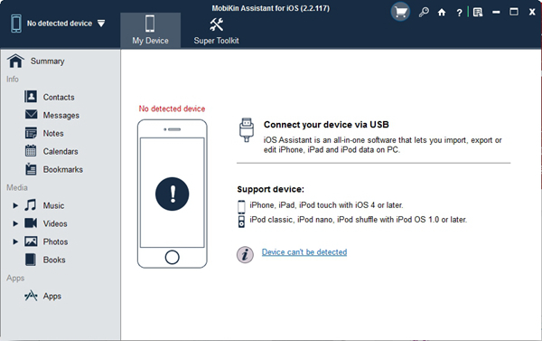 Mobikin Assistant for iOS