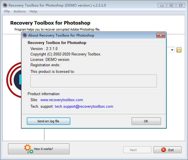 Recovery Toolbox for ps图