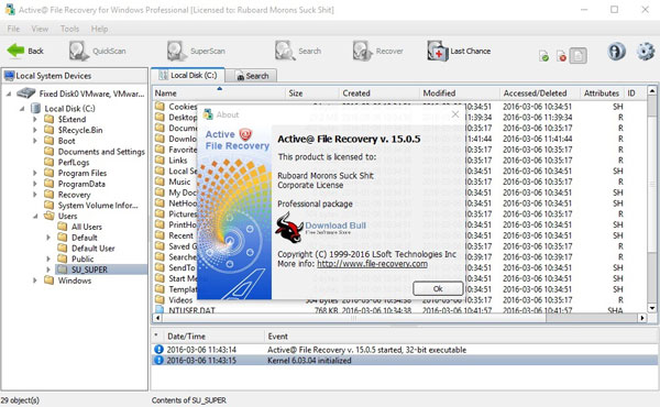 active file recovery professional截图