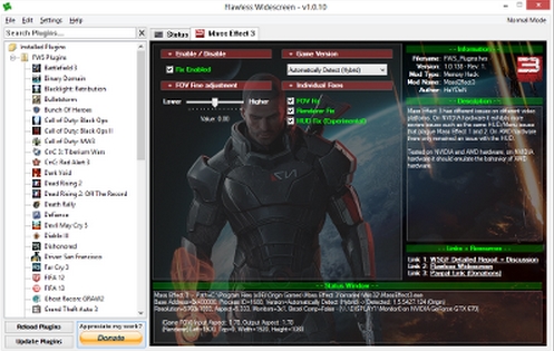 Flawless Widescreen软件图片