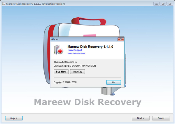 Mareew Disk Recovery图