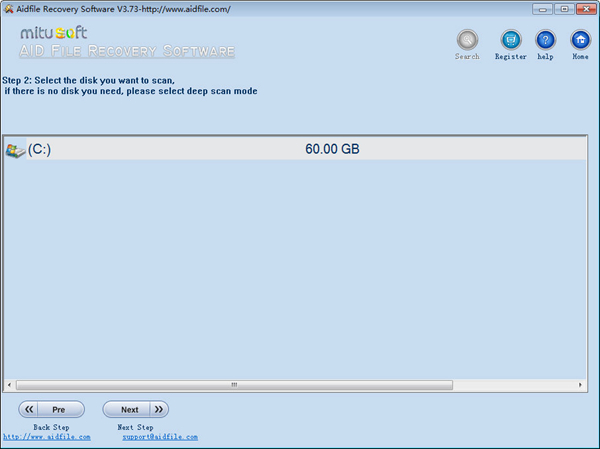 Aidfile Recovery Software图