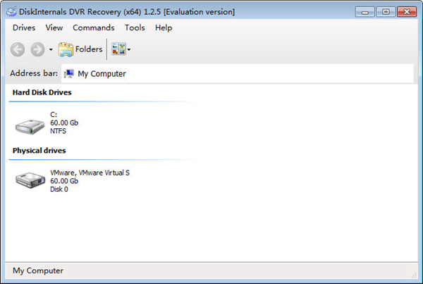 DiskInternals DVR Recovery图