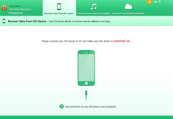 Tenorshare iOS Data Recovery软件图片1