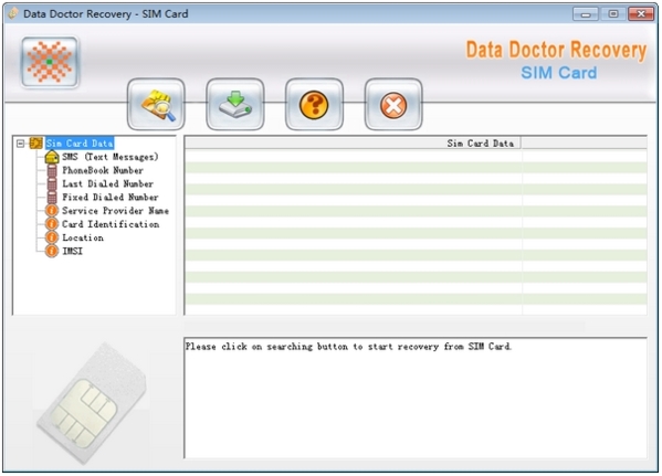 Data Doctor Recovery SIM Card软件图片