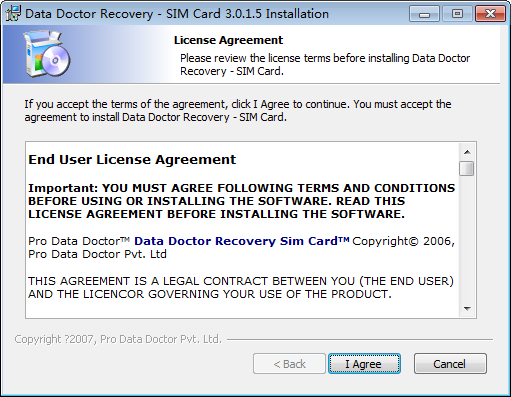 Data Doctor Recovery SIM Card软件图片3