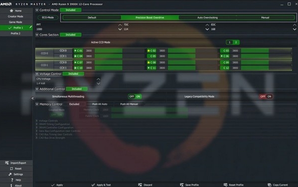AMD Ryzen Master软件图片1