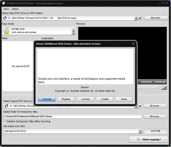Soft4Boost DVD Cloner软件图片2