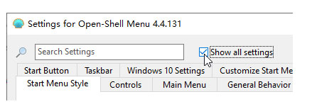 Open Shell Menu截图