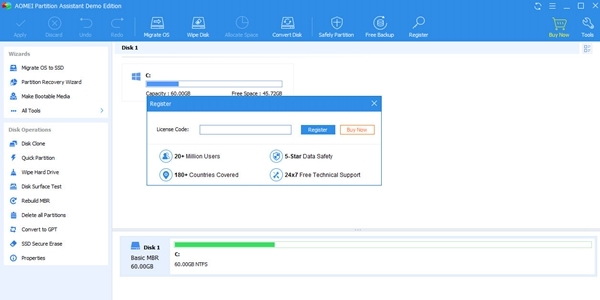 Aomei Partition Assistant软件图片3