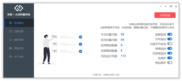 冰盾主动防御系统图片