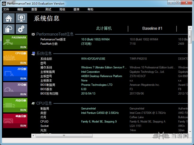 PassMark PerformanceTest图片4