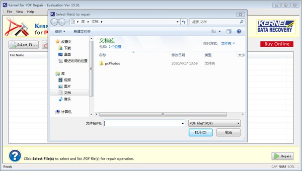 Kernel for PDF Repair图