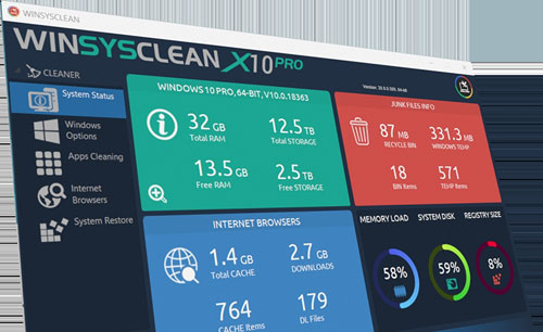 WinSysClean X10截图