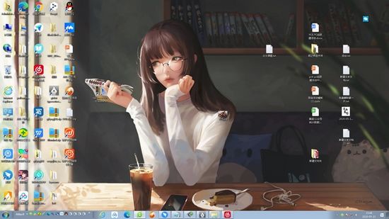 深蓝定时更换壁纸图片