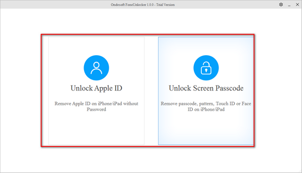 Ondesoft FoneUnlocker破解版图