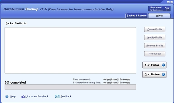 DataNumen Backup图片1
