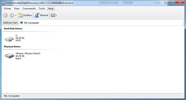 DiskInternals Word Recovery图