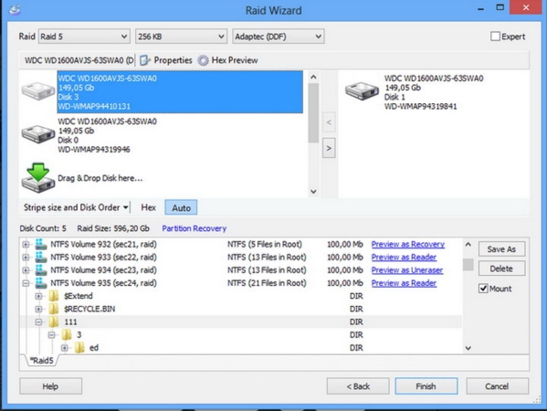 DiskInternals Raid Recovery软件图片2