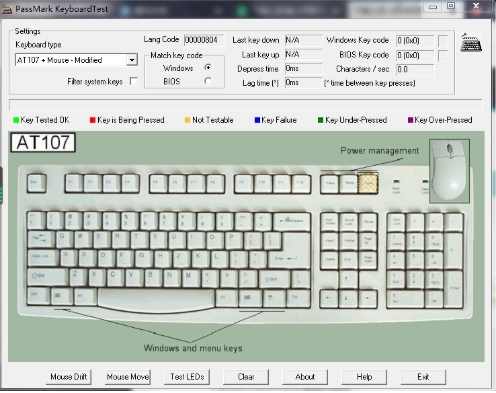 KeyBoard Test软件图片