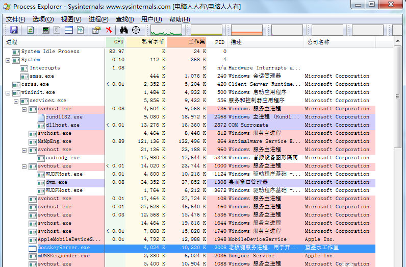 Process Explorer 16.43 中文版