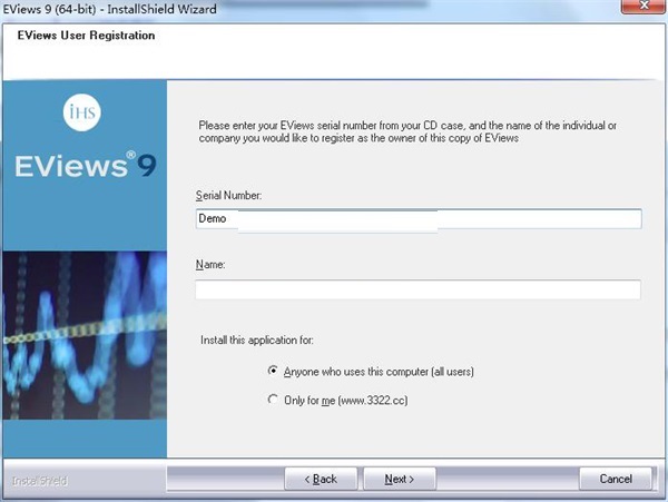 IHS EViews 9.0截图