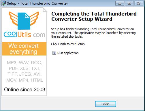 Total Thunderbird Converter截图