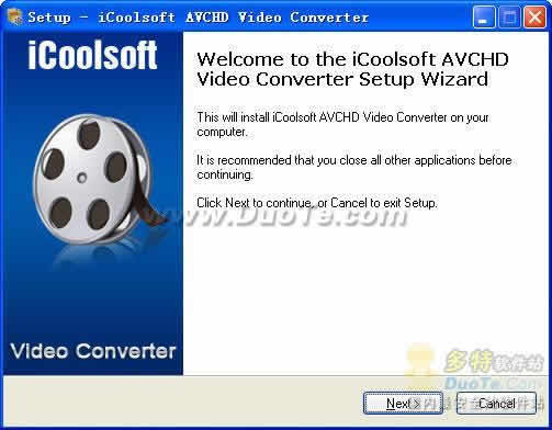 iCoolsoft AVCHD Video Converter