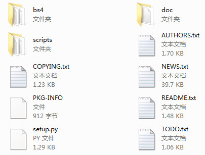 Beautiful Soup 4.3.2 最新版