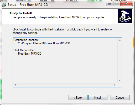Free Burn MP3-CD 1.2 官方版
