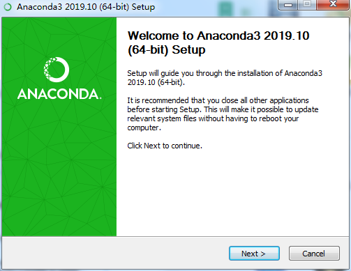 Anaconda截图