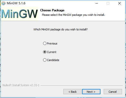 MinGW 10.0